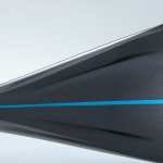 **

Offshore wind turbine blade design optimization.  Close-up of a turbine blade with visible aerodynamic enhancements.  Use simulation software interface overlaid to show testing. Focus on lightweight composite materials like carbon fiber. Modern, clean, engineering aesthetic.

**